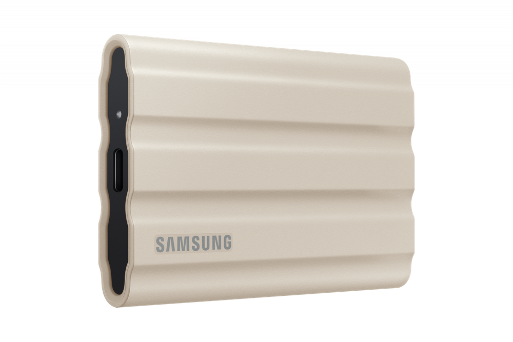 Внешний SSD диск Samsung T7 Shield 2 ТБ бежевый MU-PE2T0K/AM