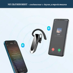 Беспроводная Bluetooth гарнитура New Bee B41 с шумоподавлением, черный