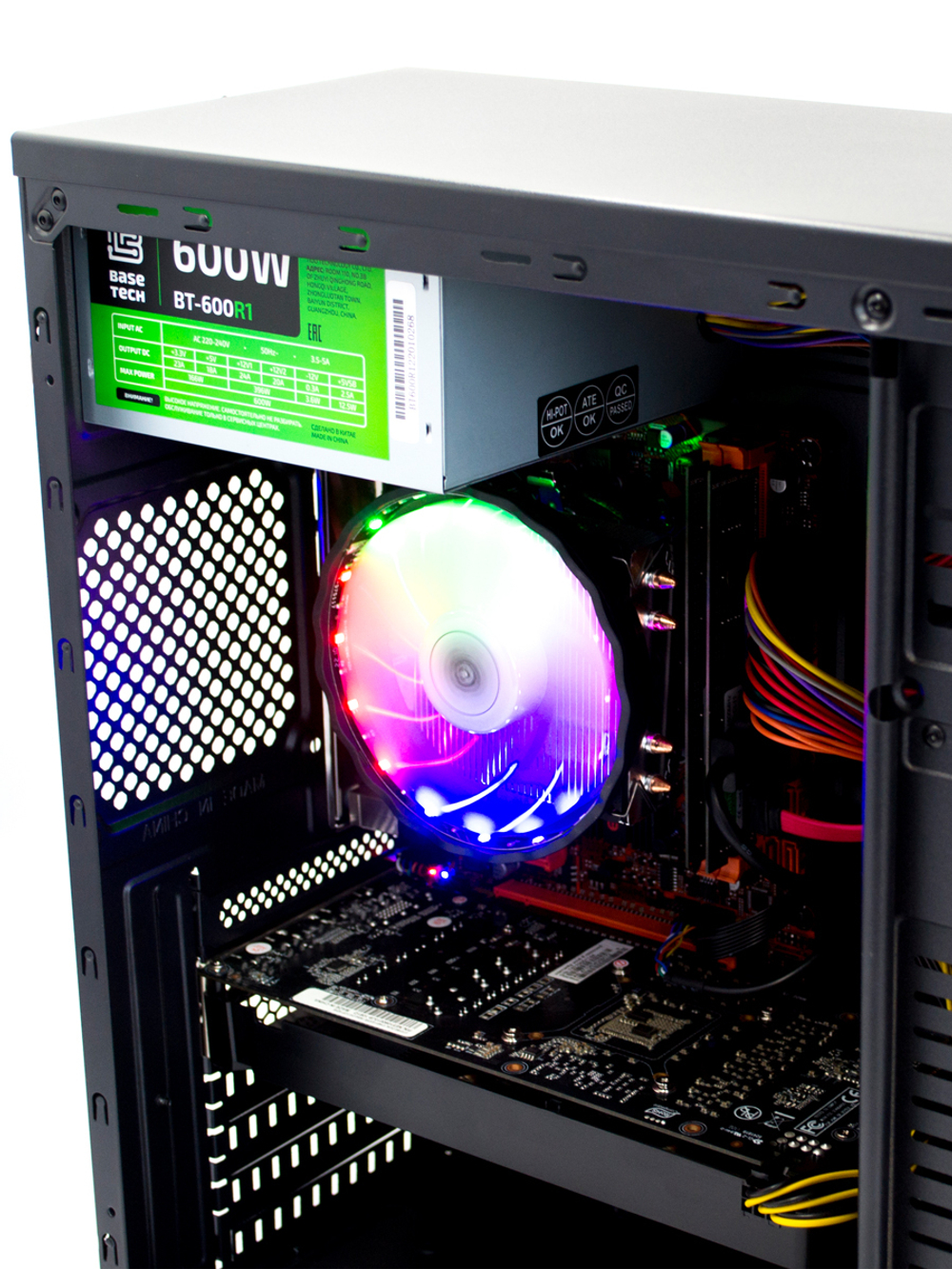 Системный блок D-Tora Intel Core i3, Radeon RX 580 8 GB, 8 GB RAM