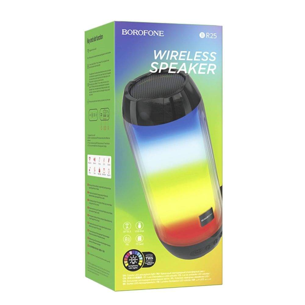 Портативная колонка BOROFONE  BR25 Black (BR25 Black)