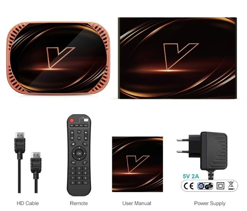 Smart TV приставка Vontar X4 Amlogic S905Х4 4G/32Gb