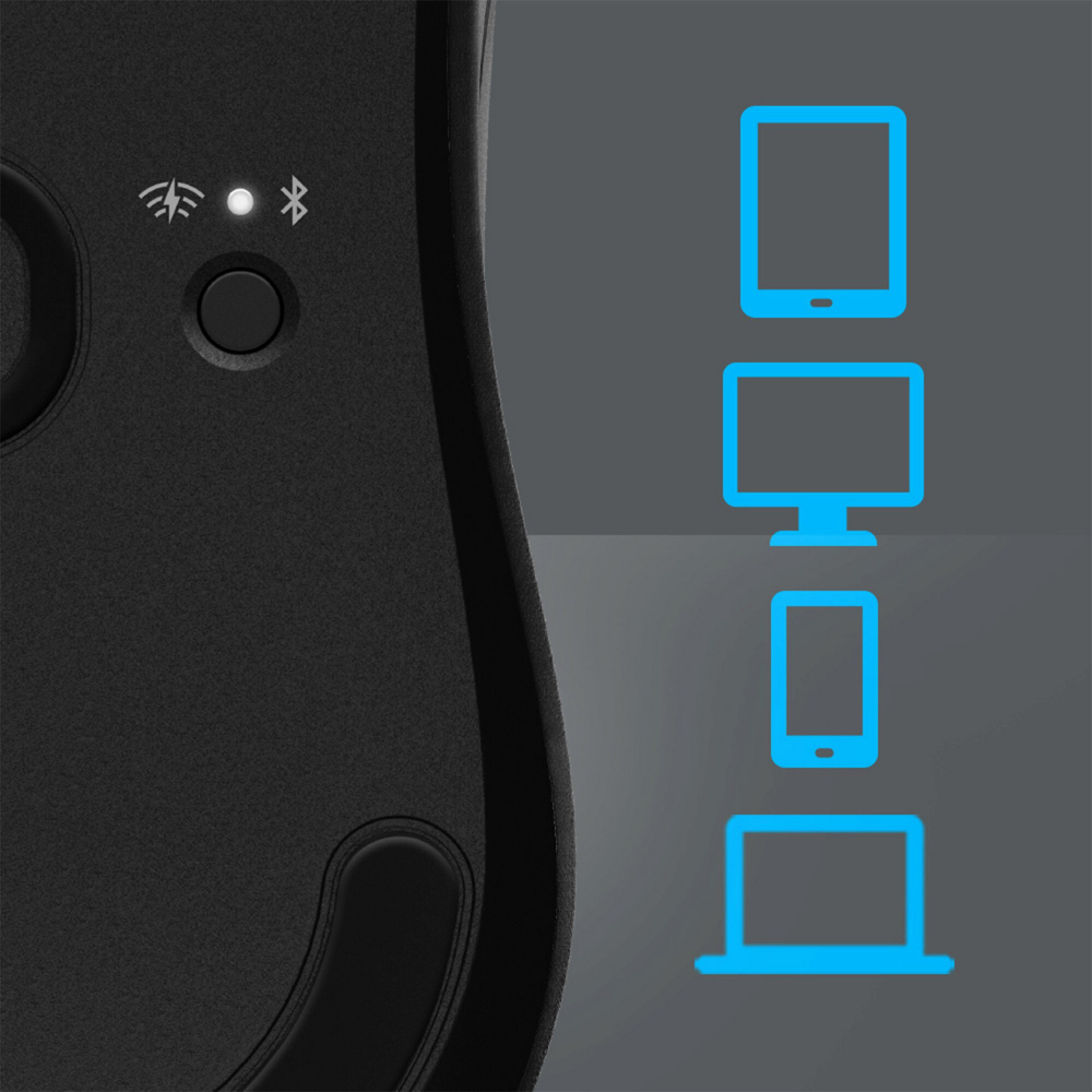 Беспроводная игровая мышь Logitech G603 Gray/Black (910-005101)