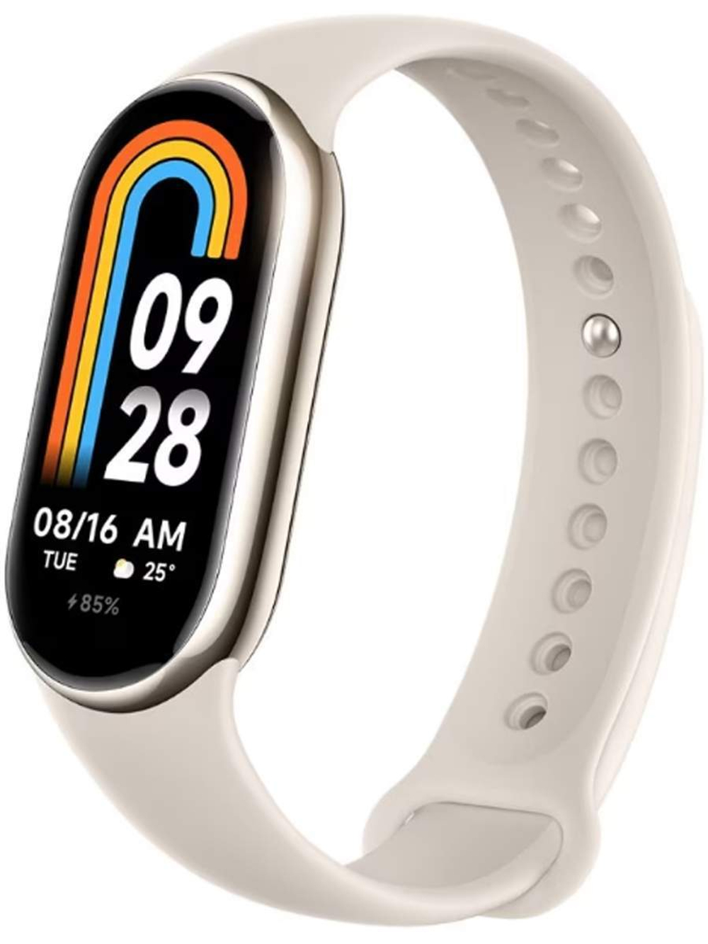 Фитнес-браслет Xiaomi Mi Smart Band 8 золотистый/бежевый