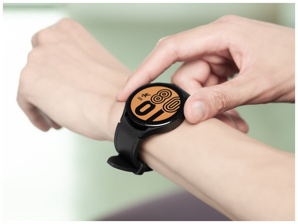 Смарт часы Samsung Galaxy Watch4 44 мм Wi-Fi NFC, чёрный