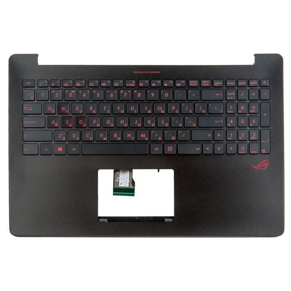 Клавиатура для ноутбука Asus N501JW с топкейсом (90NB0873-R32RU0)