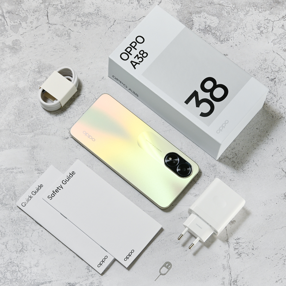 Смартфон Oppo A38 4/128GB Gold