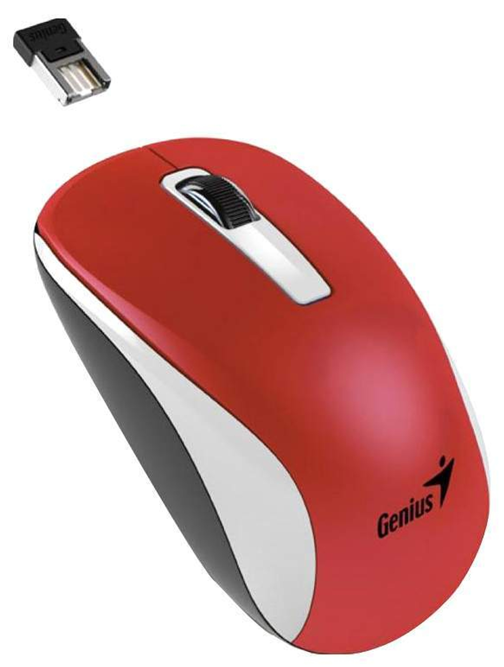 Беспроводная мышь Genius NX-7010 White/Red