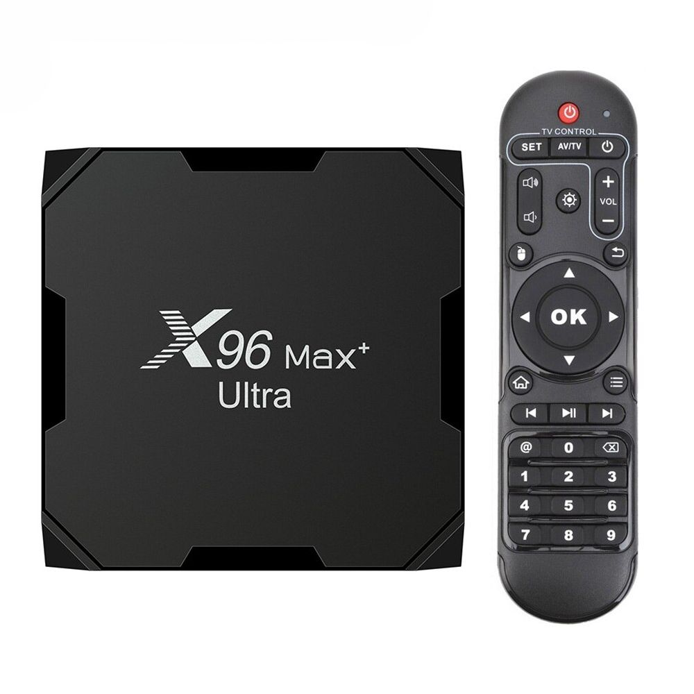 Смарт-приставка TVDroid X96 Max Plus Ultra 4/64 черный