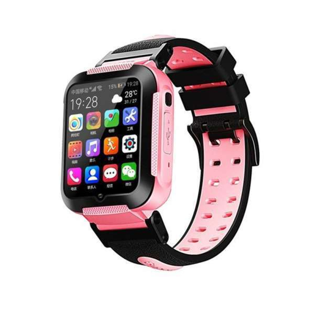 Детские смарт-часы Smart Baby Watch E7 4G черный/розовый, черный (5422712)