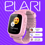 Детские умные часы ELARI KidPhone 2, розовый
