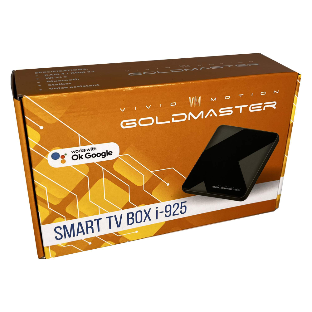 Смарт-приставка Gold Master GoldMaster GM I-925 4/32GB 4/32 черный