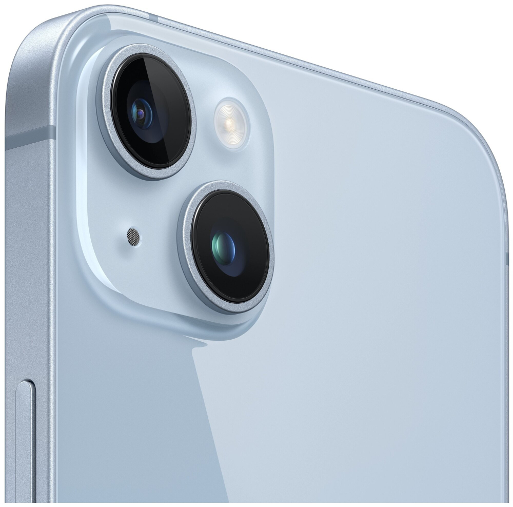 Смартфон Apple iPhone 14 eSIM/SIM Ростест EAC 6/256 GB голубой