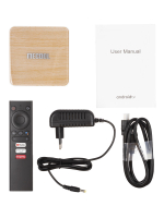 Ресивер для цифрового телевидения тв приставка Mecool KM6 (4GB+64GB)