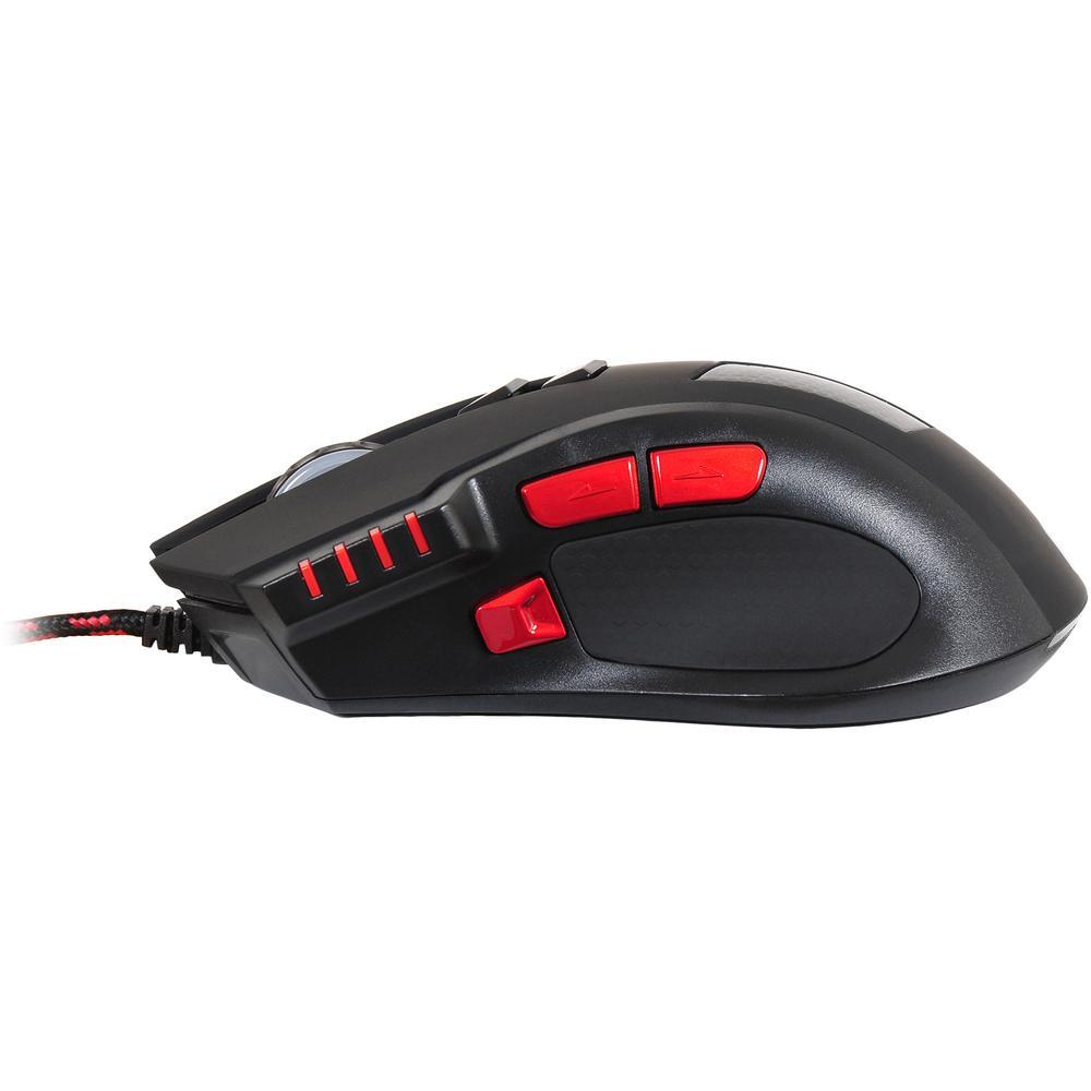 Проводная игровая мышь OKLICK 806G черный