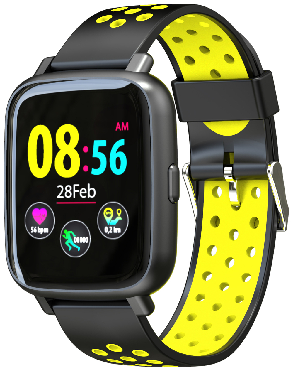 Смарт-часы Jet Sport SW-5 Black/Yellow