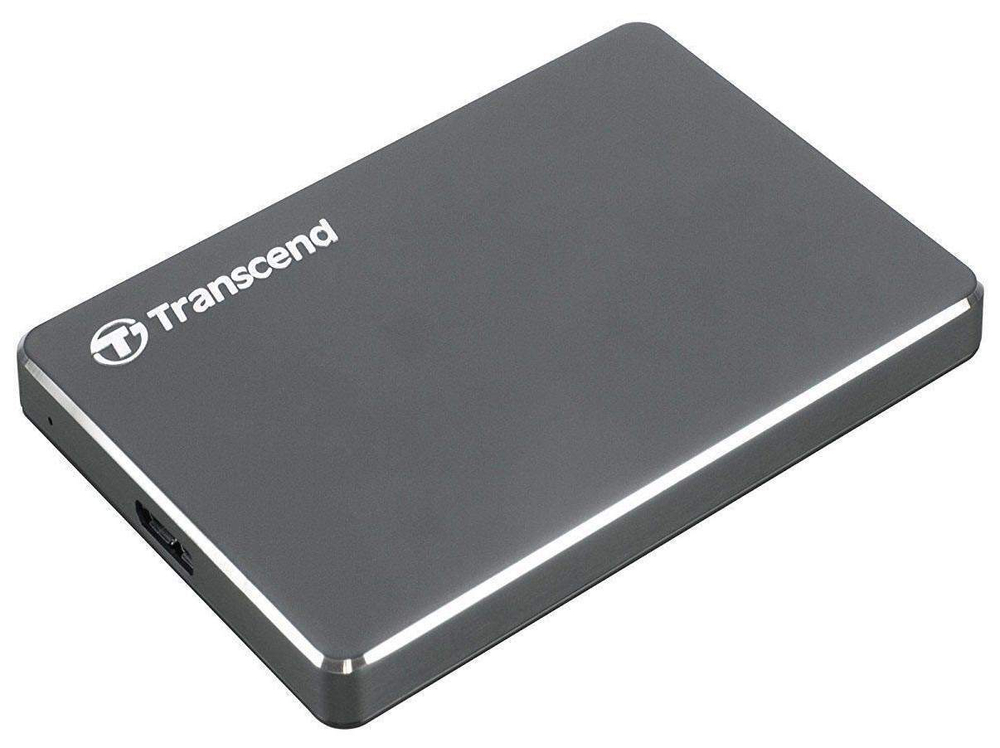 Внешний диск HDD Transcend SJ 1TB Grey (TS1TSJ25C3N)