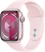 Смарт-часы Apple Watch Series 9 45 мм розовый S, M спортивный ремешок
