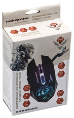 Беспроводная игровая мышь Nakatomi MROG-15UR Black