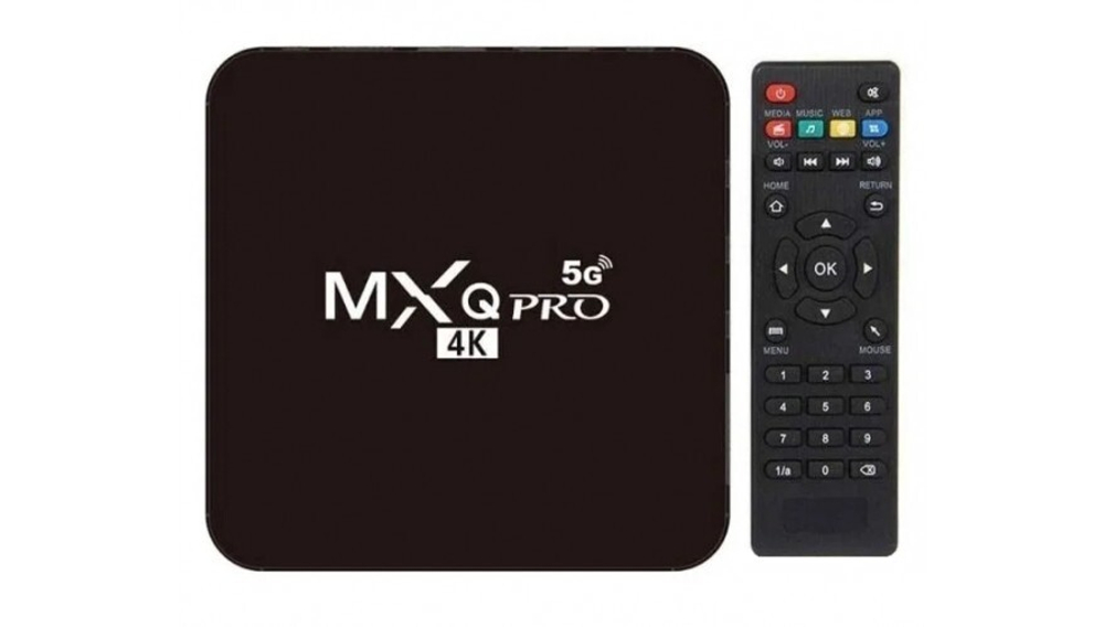 Смарт-приставка MXQ Pro 4K Black