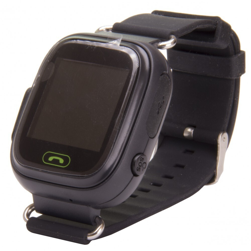 Умные детские часы Smart Watch Q90 (Черный)