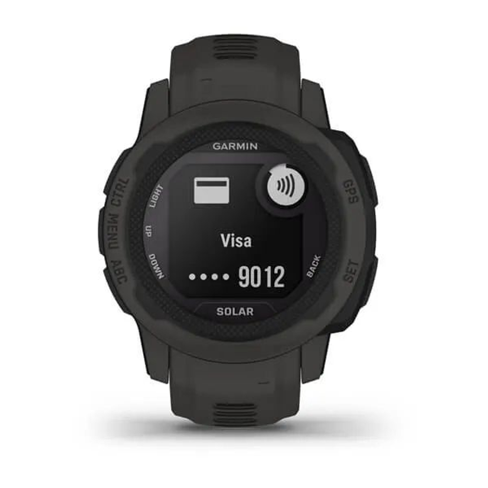 Смарт-часы Garmin Instinct 2S Solar (010-02564-00) Graphite