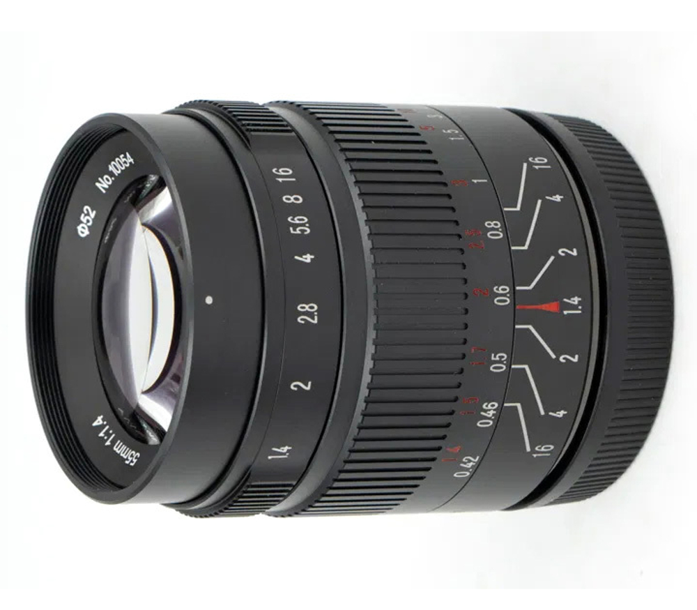 Объектив 7artisans 55mm f/1.4 II Nikon Z (APS-C)