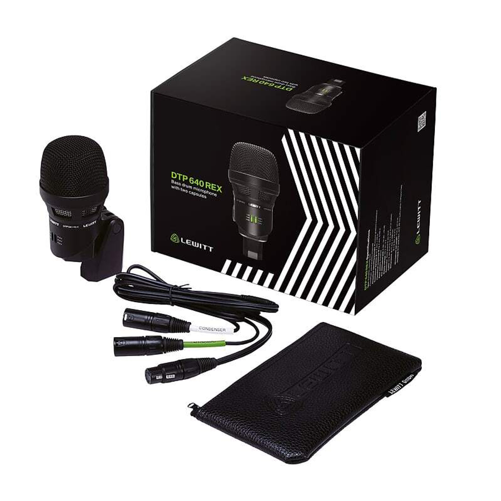 Динамический микрофон Lewitt DTP-640-REX Dual Capsule Kick Drum Microphone