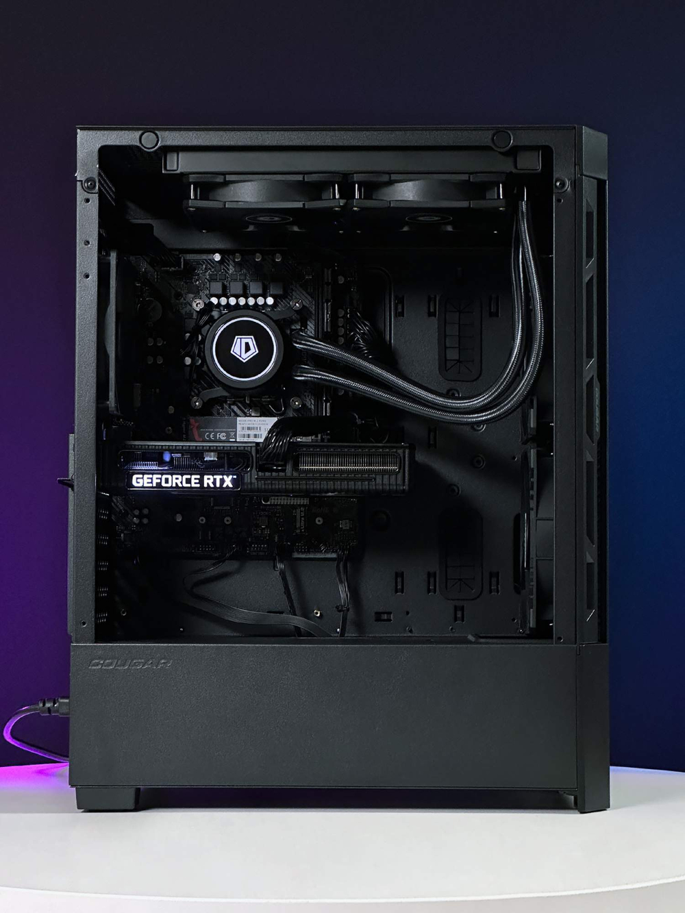 Настольный компьютер Robotcomp Борей V2 Plus Blackout черный (Борей V2 Plus Blackout)
