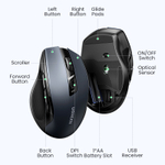 Беспроводная мышь uGreen MU006 черный