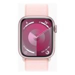 Смарт-часы Apple Watch Series 9 41 мм OLED Sport loop, размер 130-200 мм, розовые, 1990134