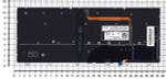 Клавиатура OEM для ноутбука Dell Precision 5510, 5520, 5530