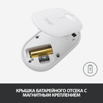 Беспроводная мышь Logitech Pebble M350 White (910-005716)