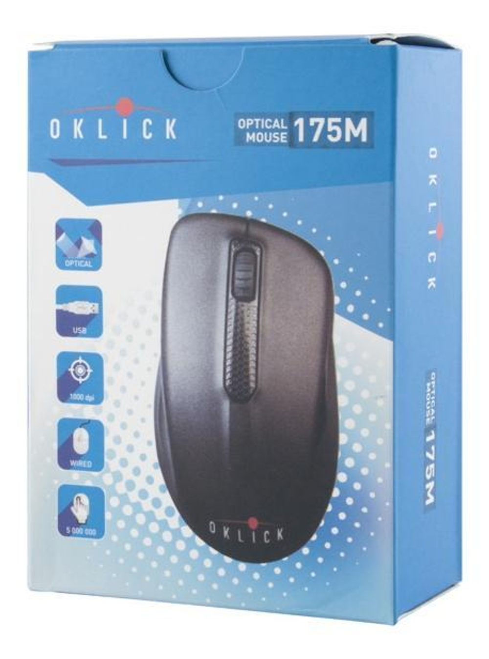 Мышь OKLICK 175M Black