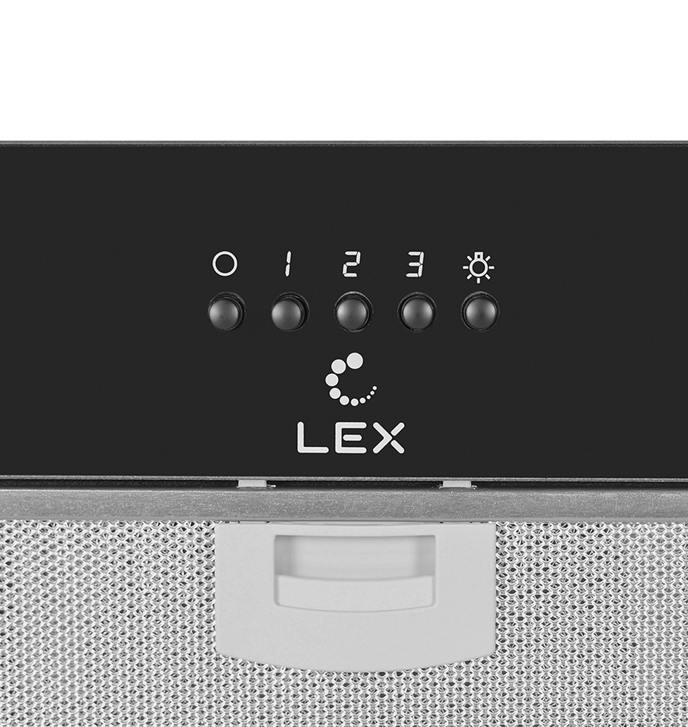 Вытяжка встраиваемая LEX GHOST G 600 Black