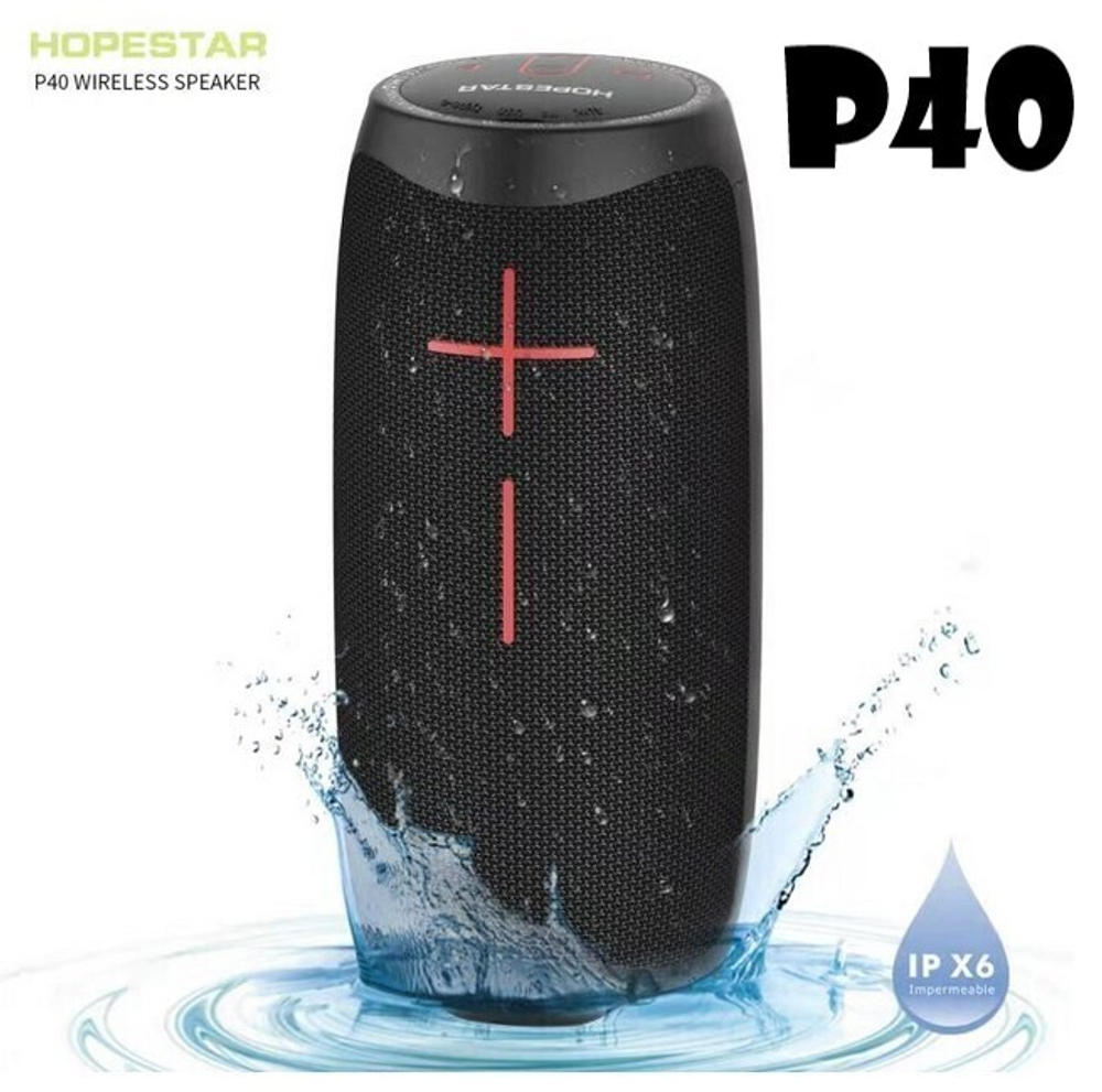 Портативная колонка Hopestar P40 5W*2 3000mA черный