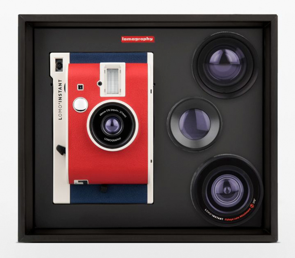 Фотоаппарат моментальной печати Lomography LOMO'Instant + 3 Lenses, Boston Edition