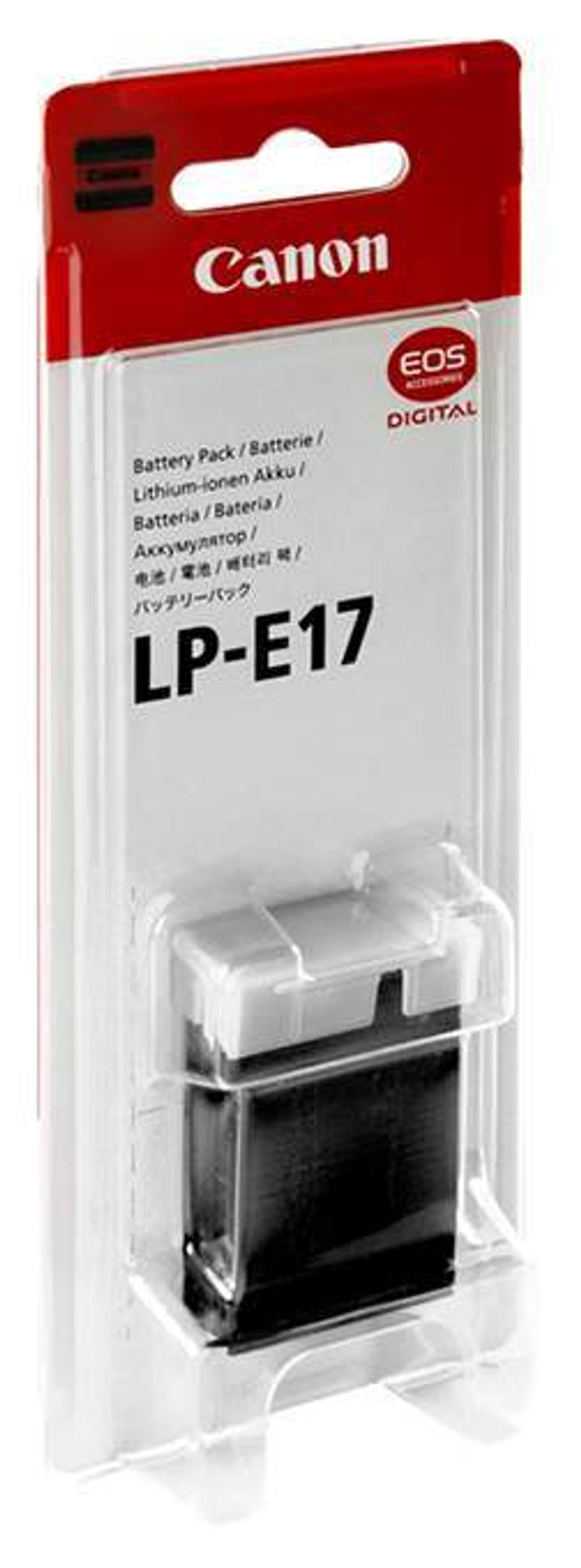 Аккумулятор для цифрового фотоаппарата Canon LP-E17 9967B002