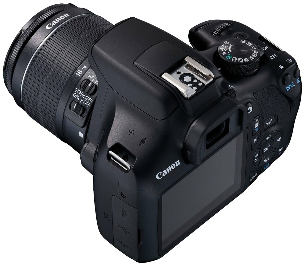 Фотоаппарат зеркальный Canon EOS 1300D 18-55mm IS II Black