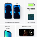 Смартфон Apple iPhone 13 4/128GB Blue (MLNG3J/A) (Япония JP)