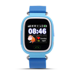 Детские смарт-часы Smart Baby Watch Q90 с GPS трекером Blue/Blue