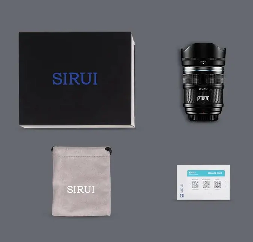 Объектив Sirui Sniper 23mm F1.2 AF APS-C E-Mount Silver