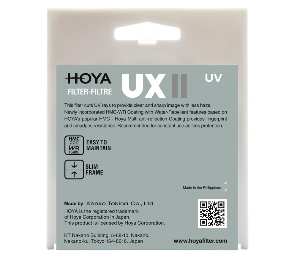 Светофильтр 72мм Hoya UX II UV