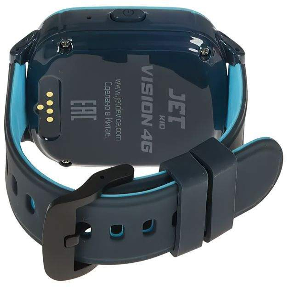Часы-телефон JET Kid Vision 4G детские, голубые