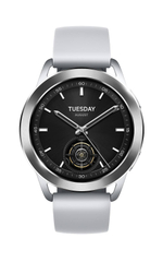 Смарт-часы Xiaomi Watch S3 серебристый/белый (BHR7873GL)