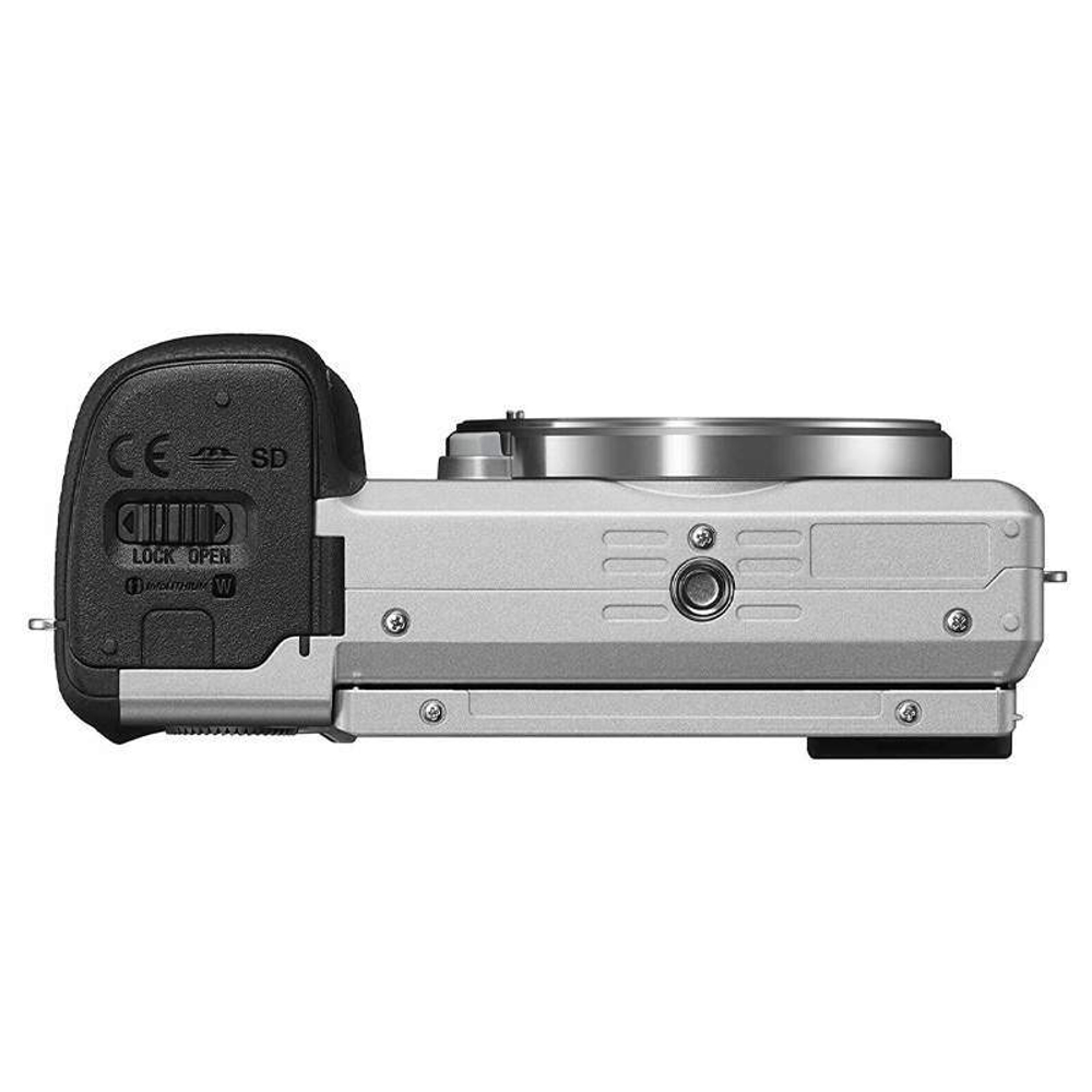 Беззеркальный фотоаппарат Sony a6400 Kit 16-50mm, серебристый