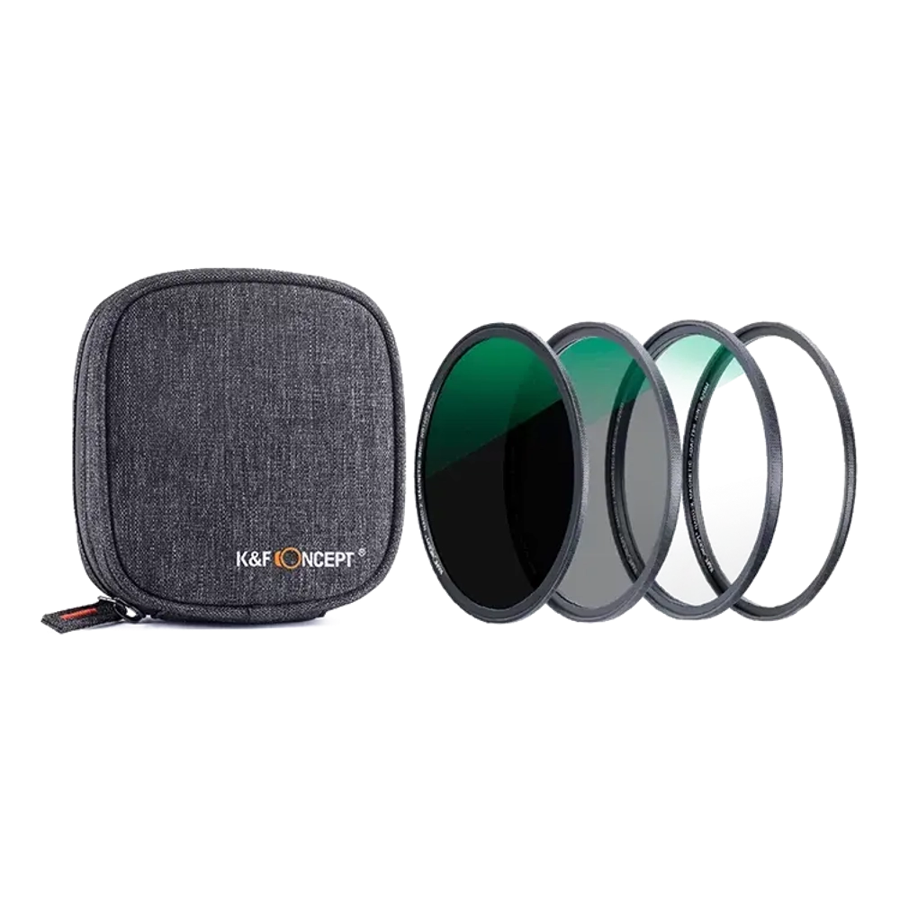 Комплект светофильтров K&F Concept 3 in 1 magnetic (MCUV+CPL+ND1000) 67мм SKU.1654