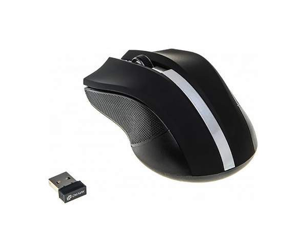 Беспроводная мышь OKLICK 615MW Gray/Black