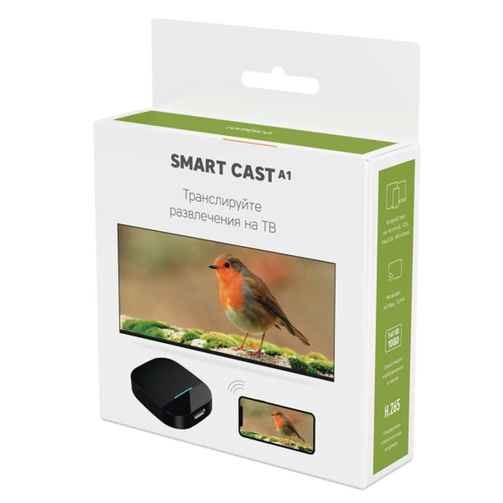Смарт-приставка Rombica Smart Cast A1 SC-A0009 1/16GB Black