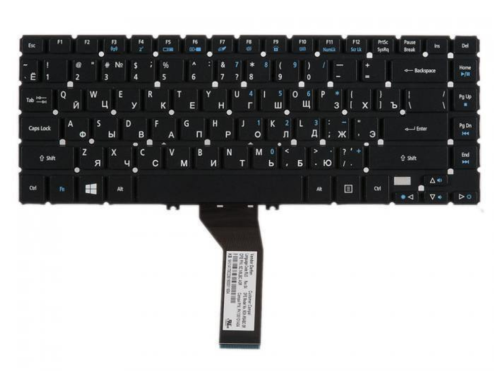 Клавиатура Acer для ноутбука Acer R7-571, R7-572