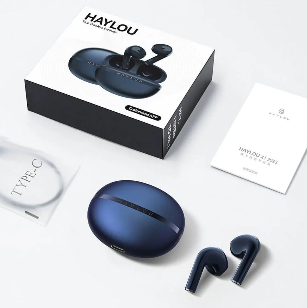 Беспроводные наушники Xiaomi Haylou X1 2023 Черный